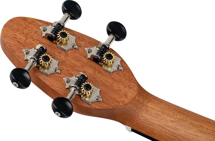 Actual product image Keiki Ukulele Package - Soprano - Orange Kaleidos. (Soprano, Soprano)