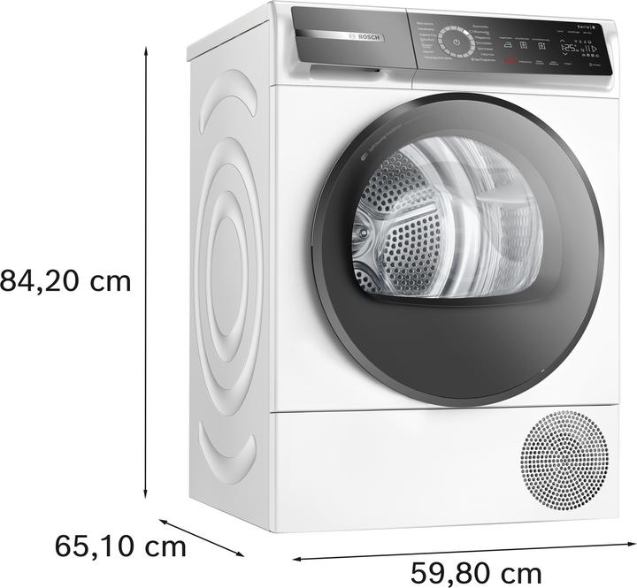 Actual product image Bosch Hausgeräte WQB235B40 (8 kg, Right)