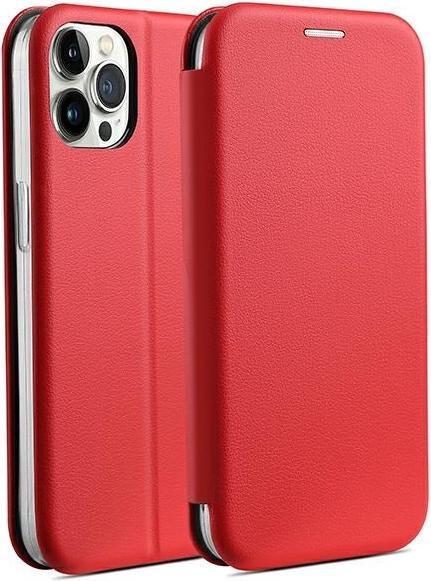 Actual product image Beline Case Book Magnetic iPhone 15 Pro Max 6.7" czerwony/red (Apple iPhone 15 Pro Max)
