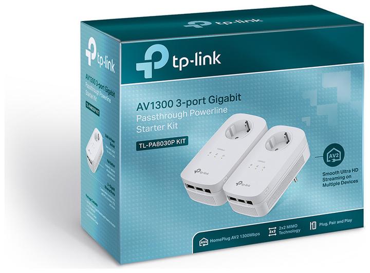 Actual product image TP-Link TL-PA8030P Kit (1300 Mbit/s)