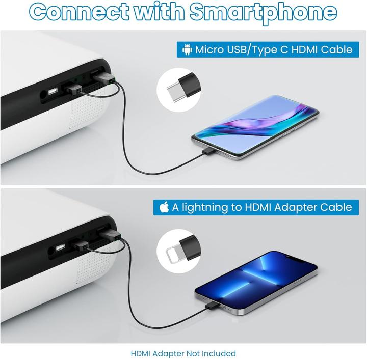 Produktbild Topvision Mini Beamer (Full HD, 9500 lm)