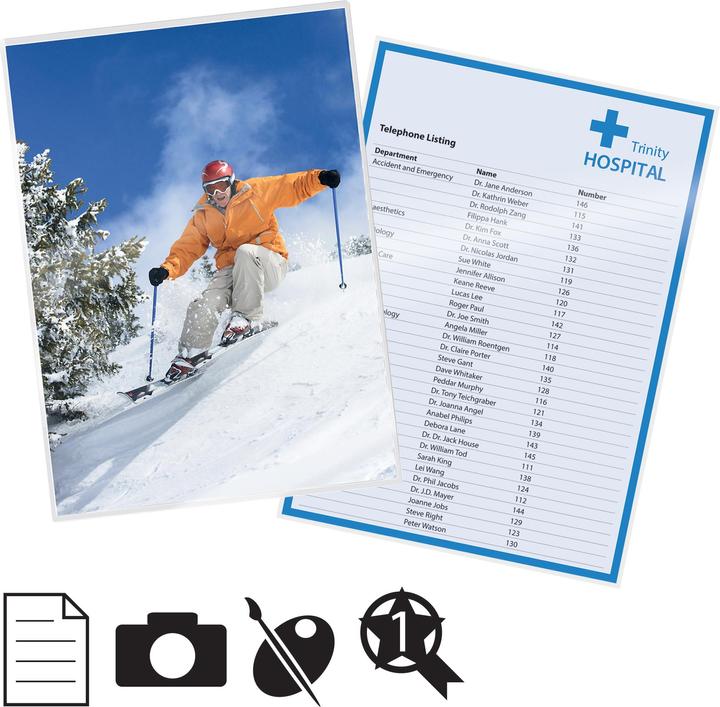 Actual product image Ibico Laminating foil A5, 75 µm 100 pieces (A5, 100 Piece, 75 µm)