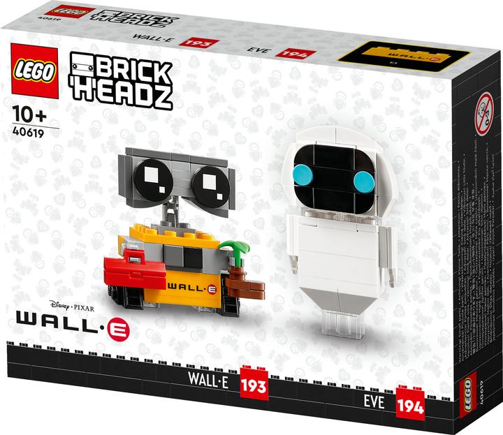 Produktbild LEGO Eve und Wall-E (40619, LEGO Brickheadz)