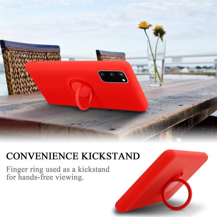 Image du produit Cadorabo TPU Liquid Ring Silicone Case Cover (Samsung Galaxy S20 FE)