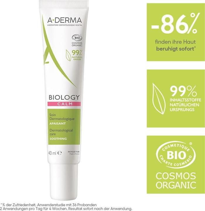 Actual product image A-Derma BIOLOGY Soothing Cream Cream (40 ml, 24h cream)