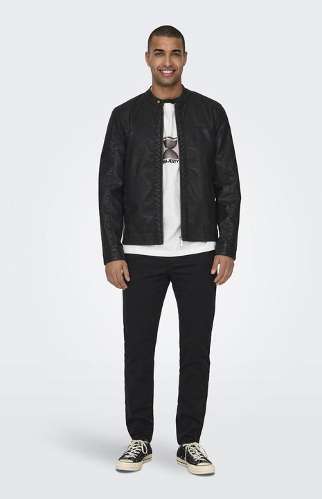 Actual product image Only & Sons Faux leather jacket (XS)