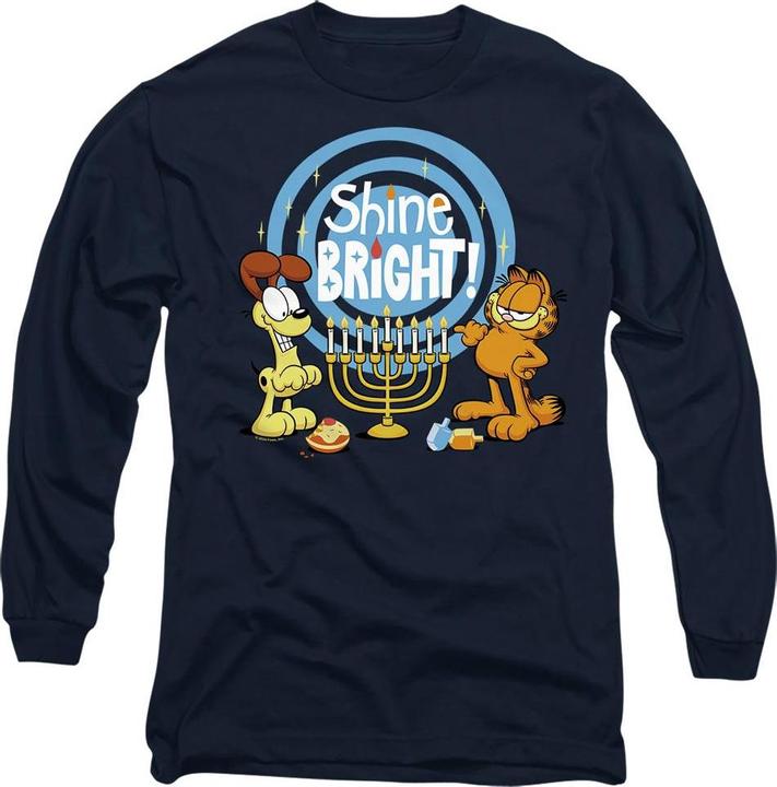 Image du produit Garfield - T-shirt SHINE BRIGHT FOR HANUKKAH - Adulte (M)