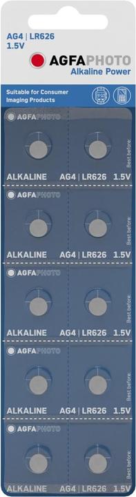 Immagine prodotto AGFAPHOTO Batteria AG4 LR626 bl./10pcs (10 pz., AG4)