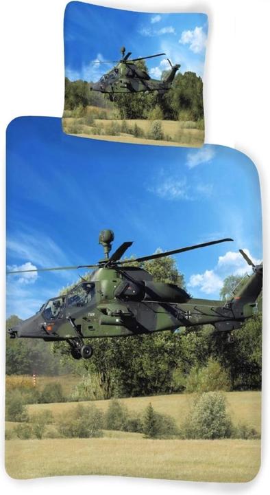 Produktbild MCU Armee-Hubschrauber-Bettwäsche, 140 x 200, 100 % Baumwolle