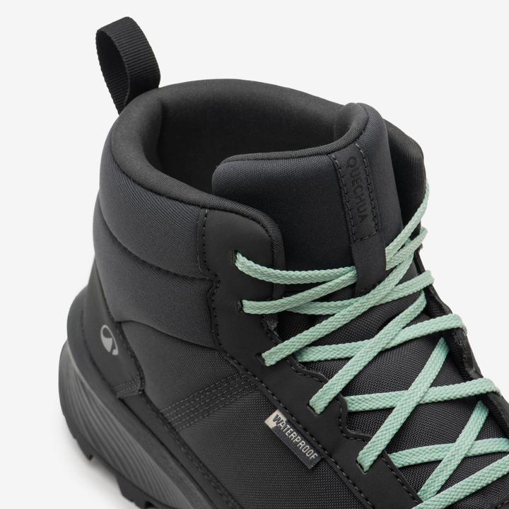 Produktbild Quechua Wanderschuhe Damen halbhoch wasserdicht - NH100 grau (39)