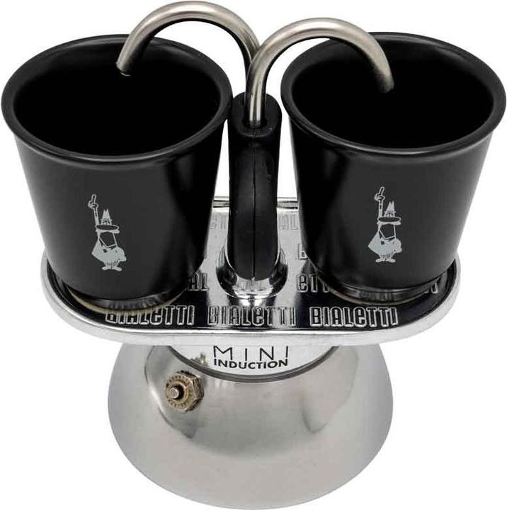 Actual product image Bialetti Mini Express Induction + 2 Mugs (2 T.)