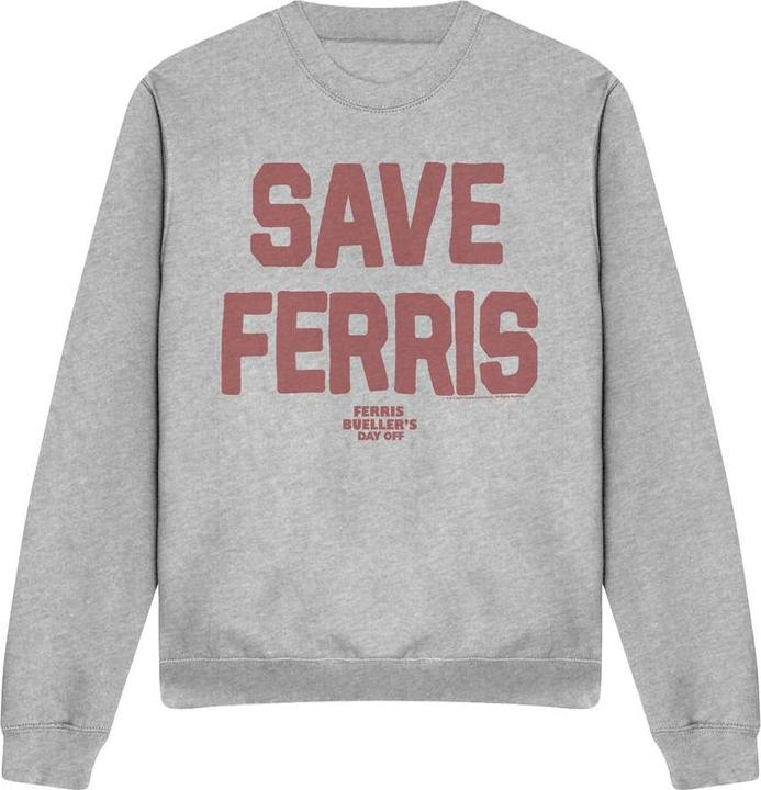 Produktbild Ferris Bueller´s Day Off Ferris Bueller's Day Off Save Ferris Sweatshirt (XXL)