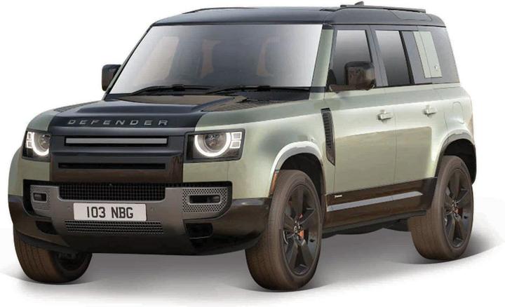 Actual product image Bburago Land Rover Defender