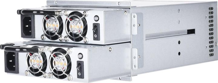 Actual product image Silverstone SST-GM600S - Redundant Mini Power Supply Cybenetics Silver, 600W (600 W)