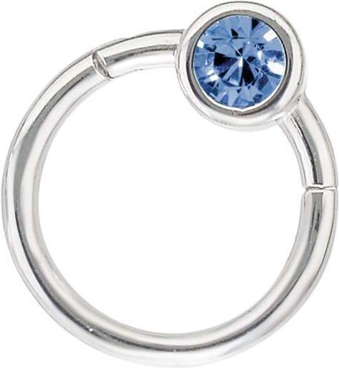 Bijouteria 1.2mm Piercingstab (Edelstahl, Swarovski Kristall)