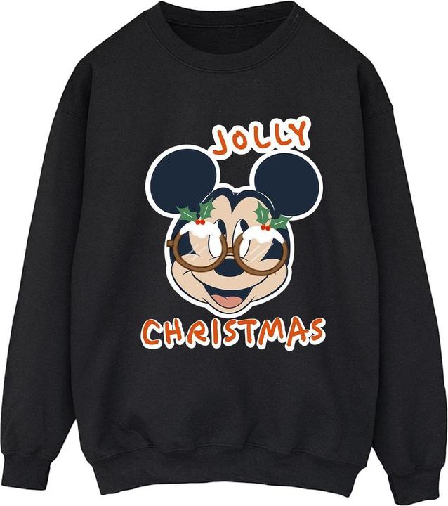 Produktbild Disney Mickey Mouse Jolly Christmas Glasses Sweatshirt (4XL)