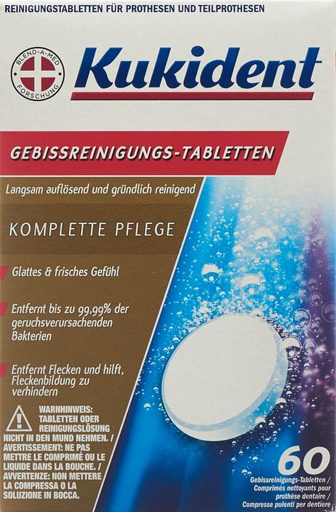Image du produit Kukident Pastilles de nettoyage