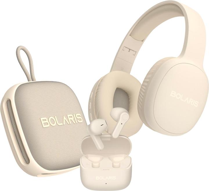 Actual product image Bolaris 3-in-1 audio package Headphones Speakers TWS (15 h, Wireless)