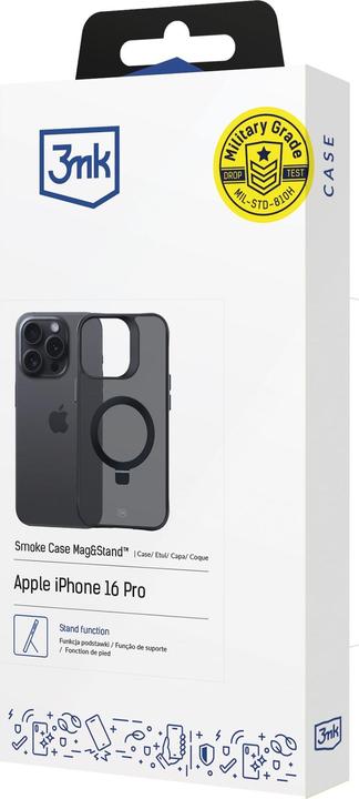 Immagine prodotto 3MK Apple iPhone 16E - Smoke Case Mag&Stand (Apple iPhone 16e)