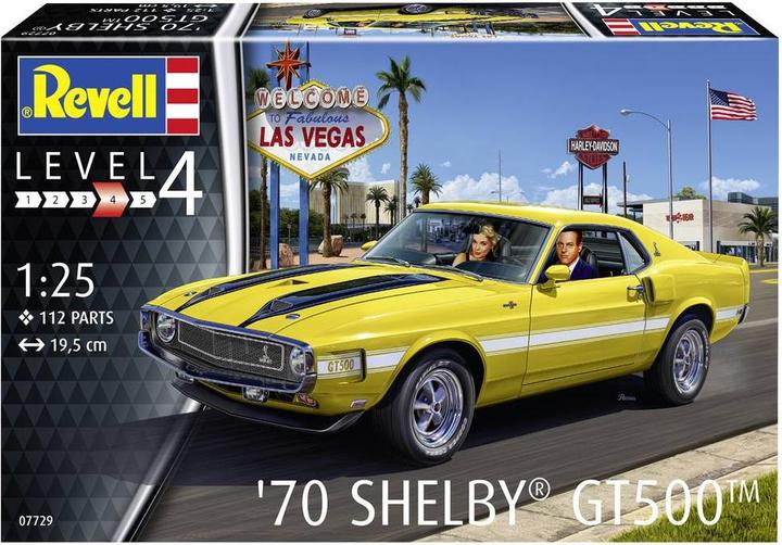 Actual product image Revell 70 Shelby Mustang GT500