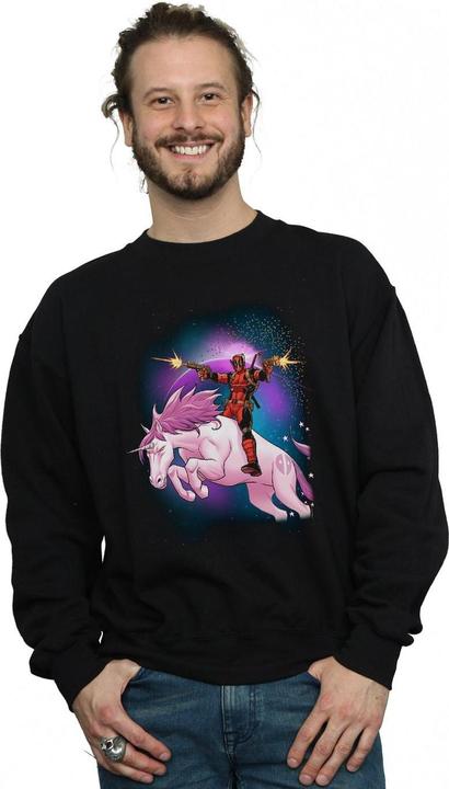 Produktbild Deadpool Space Unicorn Boyfriend Fit Sweatshirt (3XL)