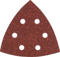 Image du produit Bosch Zubehör Jeu de 5 feuilles abrasives pour ponceuses Delta K = 60 (60)