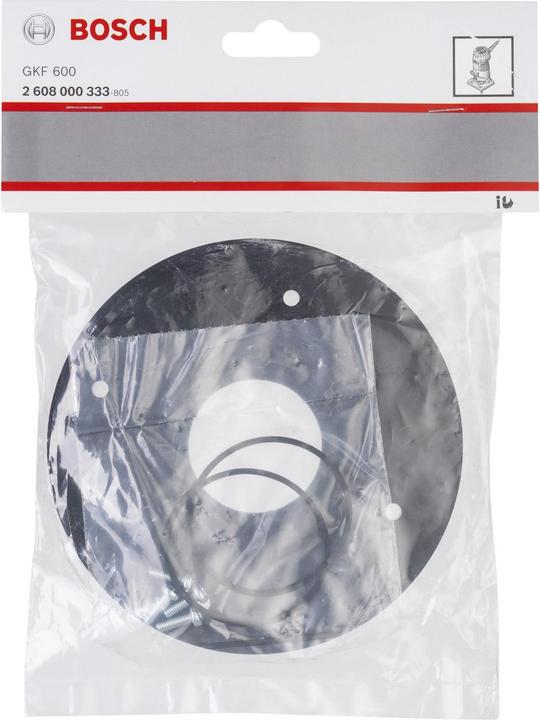 Immagine prodotto Bosch Professional Zubehör Piastra di base, rotonda, per GKF 600