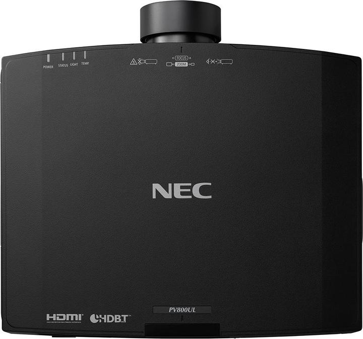 Produktbild NEC Laser Projektor PV800UL-B black (WUXGA, 8000 lm, 0.69 - 0.76:1)