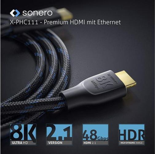Produktbild Sonero HDMI (Typ A) — HDMI (Typ A) (5 m, HDMI)