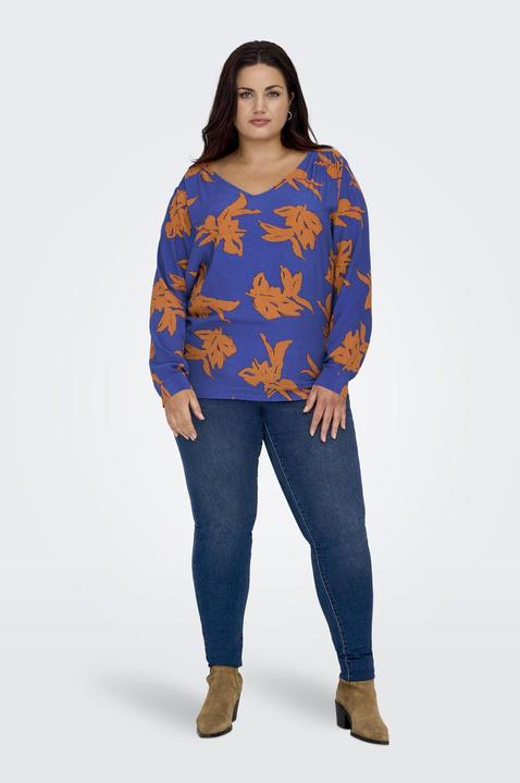 Image du produit Only Top Curvy Print à manches longues (48)