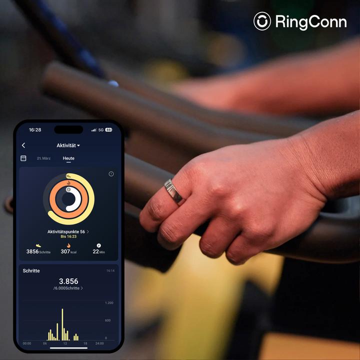 Image du produit RingConn Smart Ring Gen 2 Air (11, Argent)