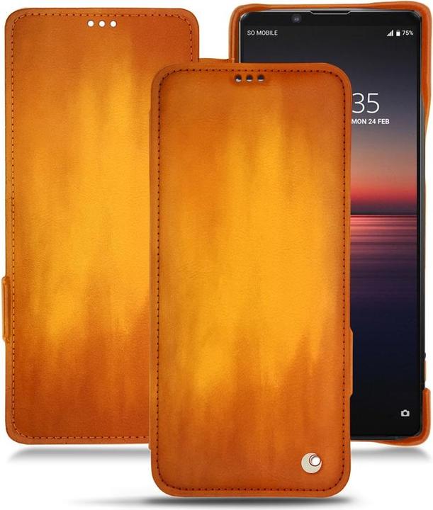 Productafbeelding Noreve Lederen omslag horizontaal (Sony Xperia 1 II)