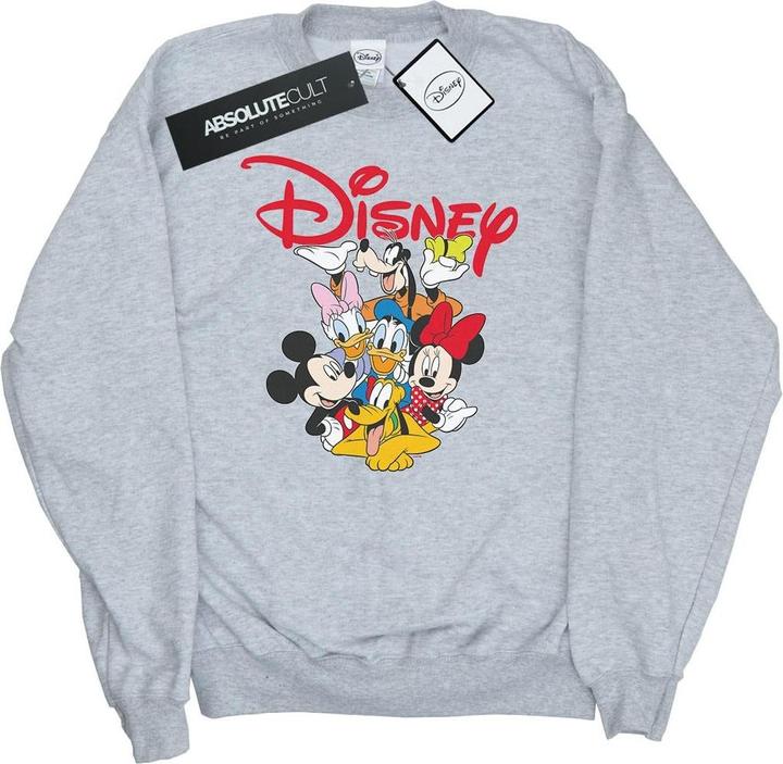 Actual product image Disney Womens/Ladies Mickey Mouse Crew Sweatshirt (XXL)