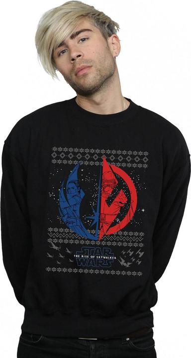Image du produit Star Wars - Sweat THE RISE OF SKYWALKER CHRISTMAS SPLIT SYMBOL - Homme (M)