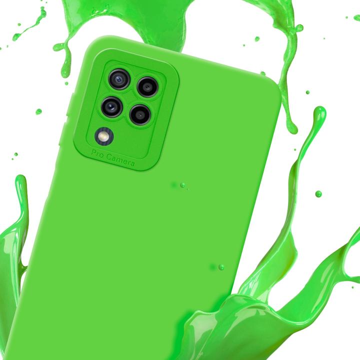 Productafbeelding Cadorabo Hoesje voor Samsung Galaxy M22 / M32 4G in TPU Fluid LM162 Style (Samsung Galaxy M22, Samsung Galaxy A32)