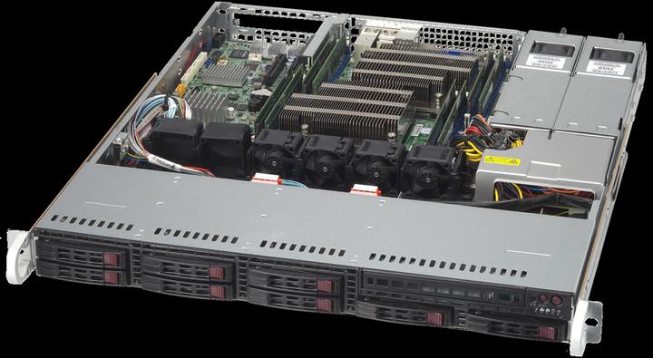 Produktbild Supermicro SC113M FAC2-R804CB - Rack-Montage