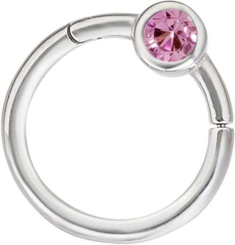 Actual product image Bijouteria Pin (Stainless steel, Swarovski Crystal)