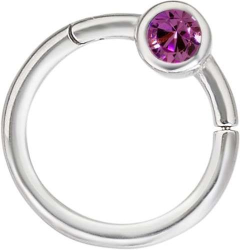 Produktbild Bijouteria 1.2mm Piercingstab (Edelstahl, Swarovski Kristall)
