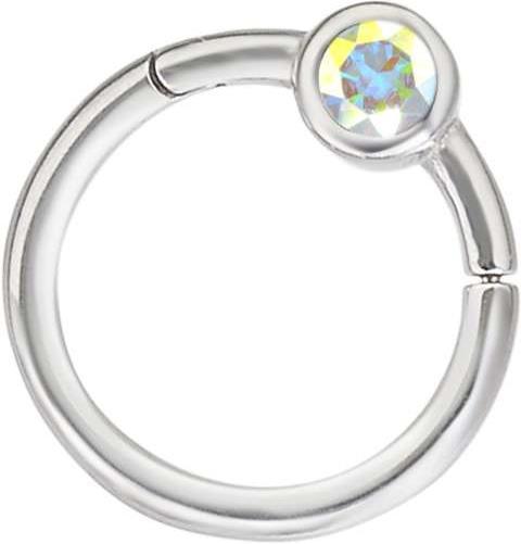 Produktbild Bijouteria 1.2mm Piercingstab (Edelstahl, Swarovski Kristall)
