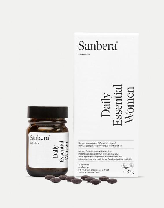 Actual product image Sanbera Daily Essential Women (90 Piece, Pills)