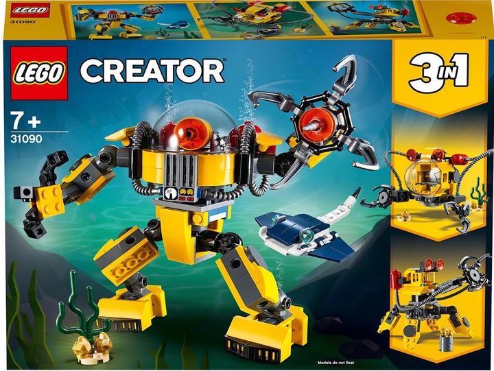 Actual product image LEGO Underwater Robot (31090, LEGO Creator 3-in-1)