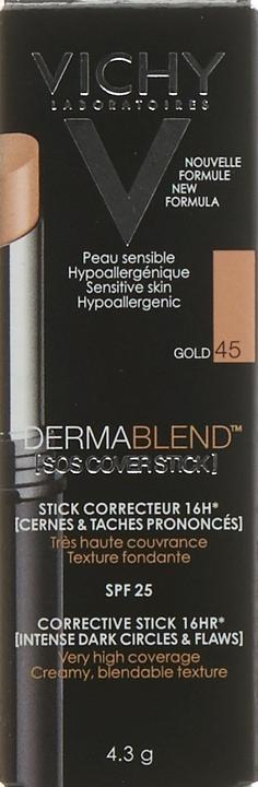 Produktbild Vichy Dermablend SOS Cover Stick (45 Gold)
