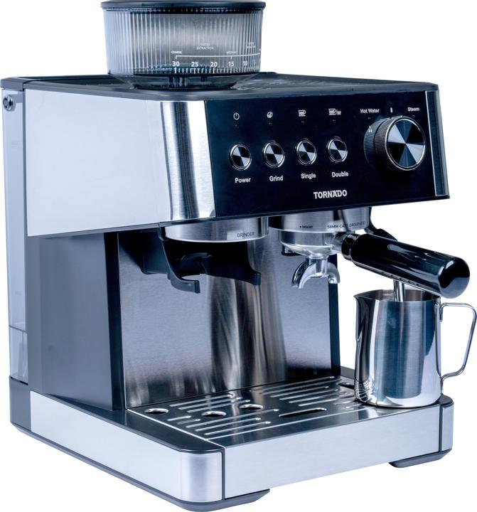 Image du produit Tornado Machine à café automatique TCM-5431-GS / Acier inoxydable et noir