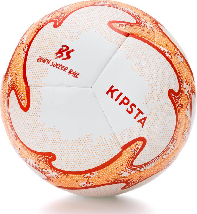 Actual product image Kipsta Beachsoccer Hybridball Light size 5 - white/orange
