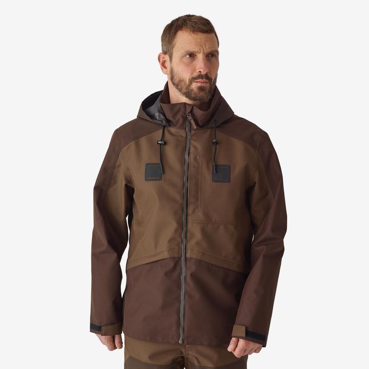 Actual product image Solognac Hunting reinforced jacket woodland 500 two-tone (XL)