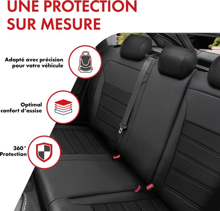 Produktbild Walser Sitzbezug für Opel Corsa E (X15) 09/2014-Heute, 1 Rücksitzbankbezug