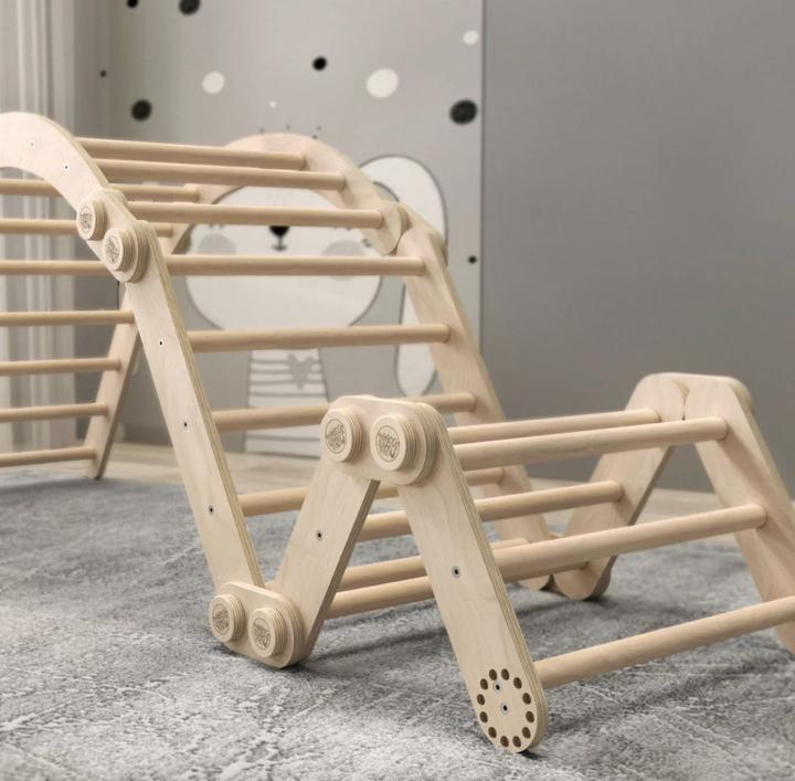 Immagine prodotto Montessori Maxi struttura per arrampicata + scivolo - Natura ® Sport&Gym