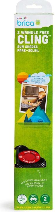 Produktbild Munchkin Brica White Hot® Static Cling™ Autofenster-Sonnenblende - 2 Stk UVA/UVB-Strahlen
