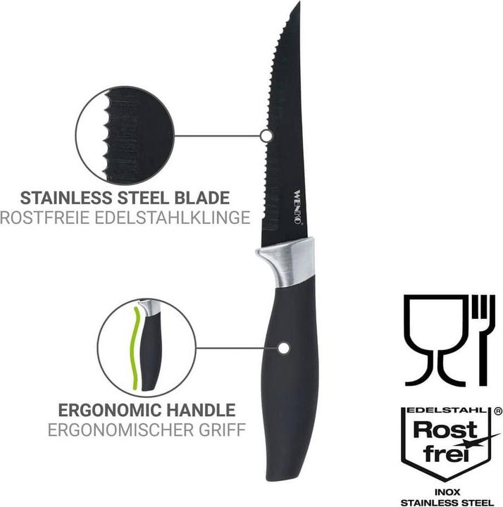 Actual product image Wenko Steak knife Otis 4 pcs. (4 Piece, Knife)