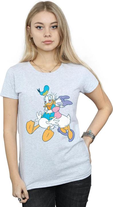 Immagine prodotto Disney Donald And Daisy Duck Kiss Maglietta Donna (XXL)